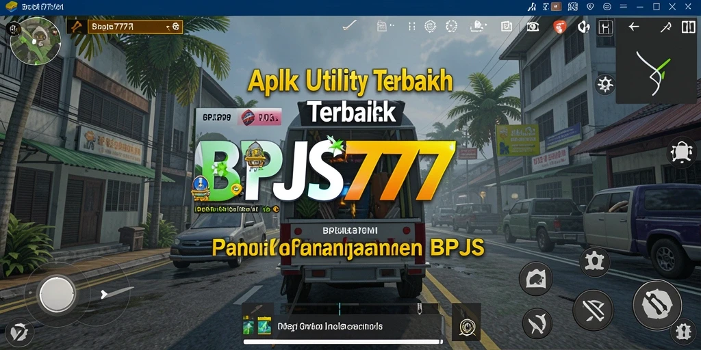 Tampilan utama aplikasi BPJS777 menampilkan fitur-fitur penting untuk pengguna.