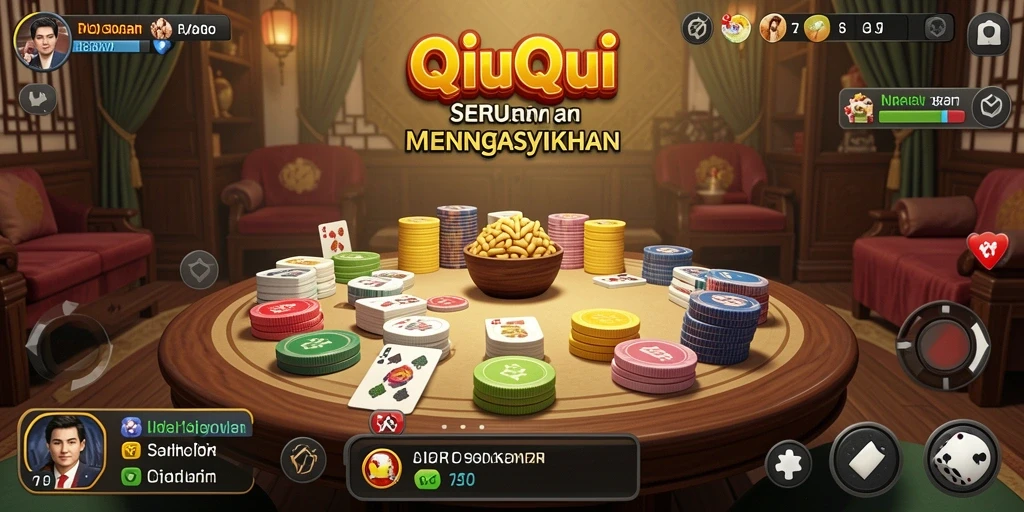 Tampilan gameplay QiuQiu di L777 yang seru dan interaktif.